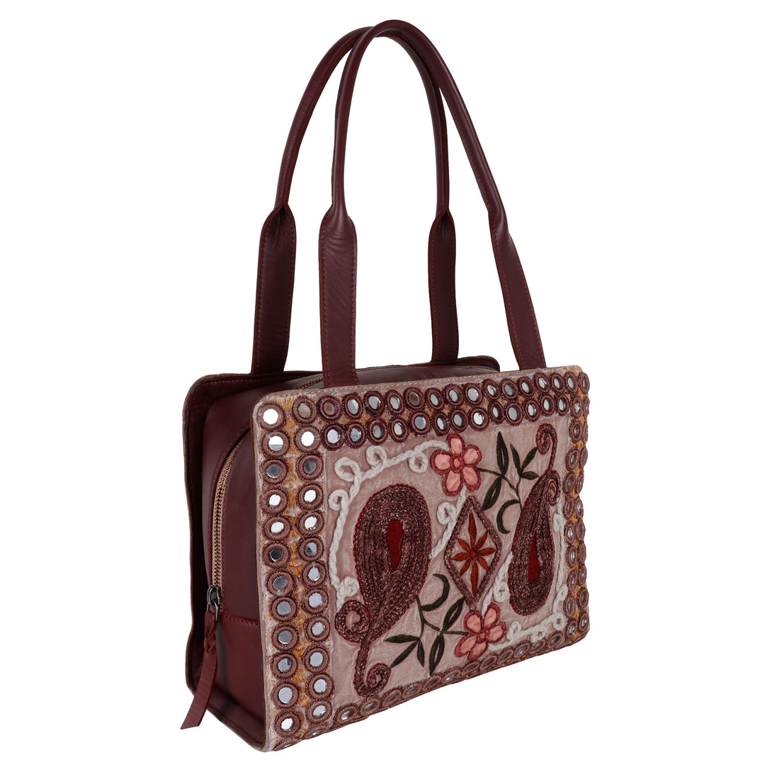 kutch Embroidered shoulder bag