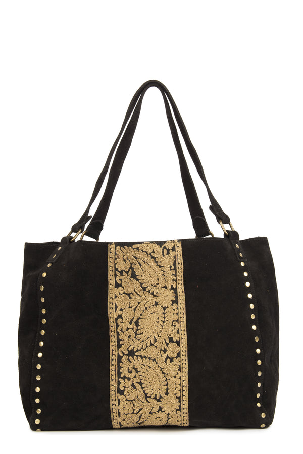 Gold Cord Work Shoulder Bag