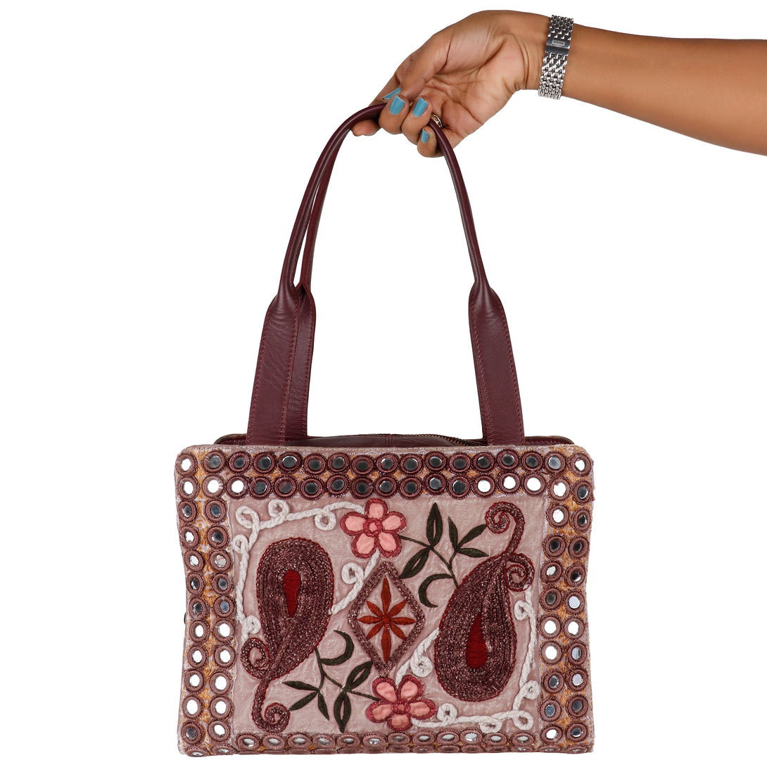 kutch Embroidered shoulder bag