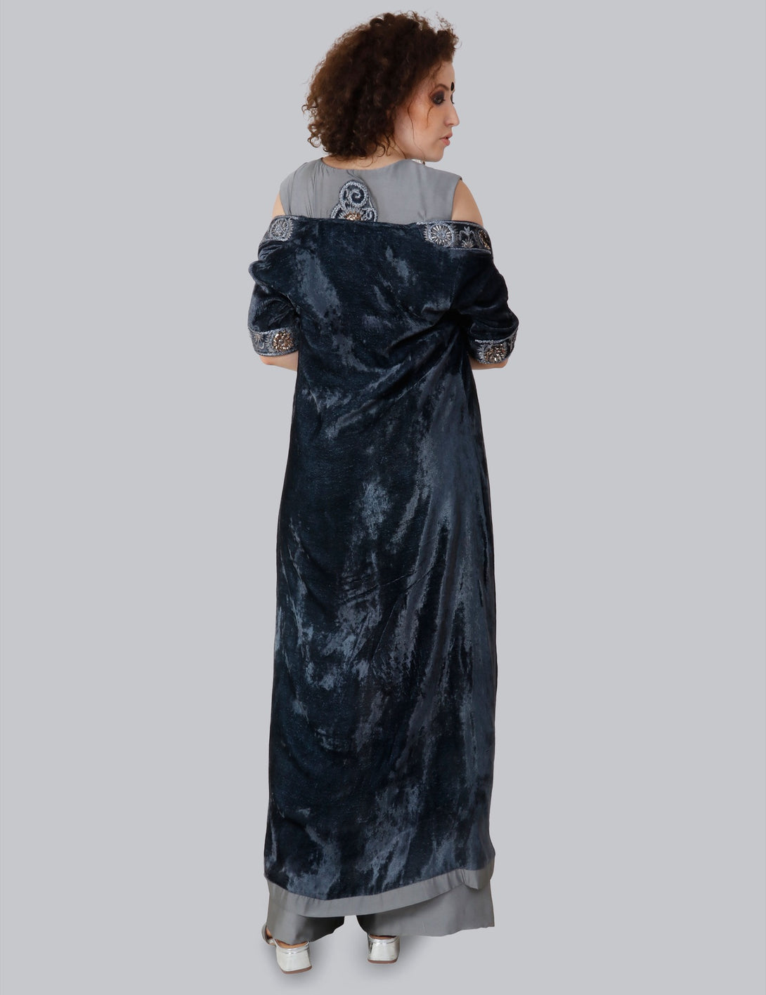 Velvet Jacket Co-ord Set