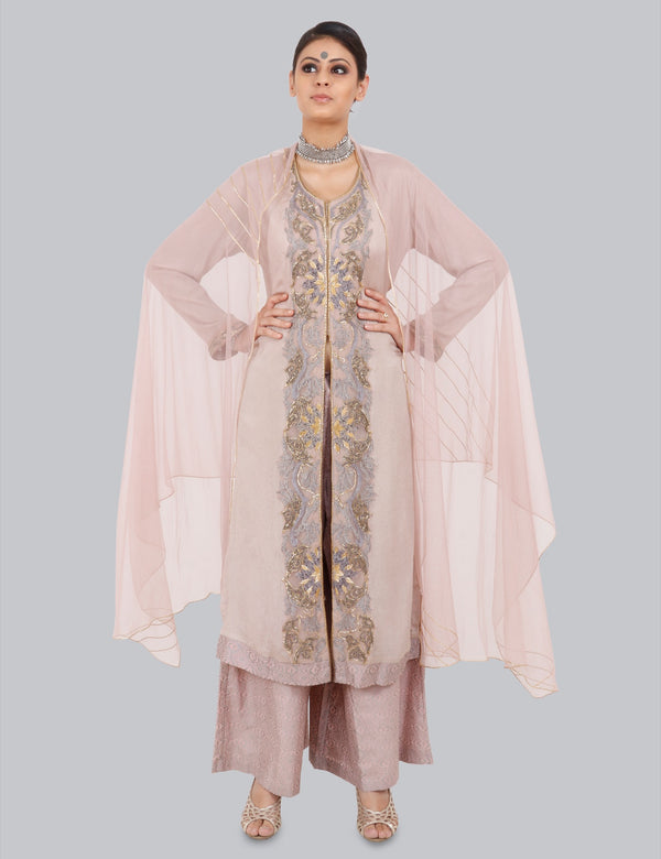 Cotton Silk 3pc Suit