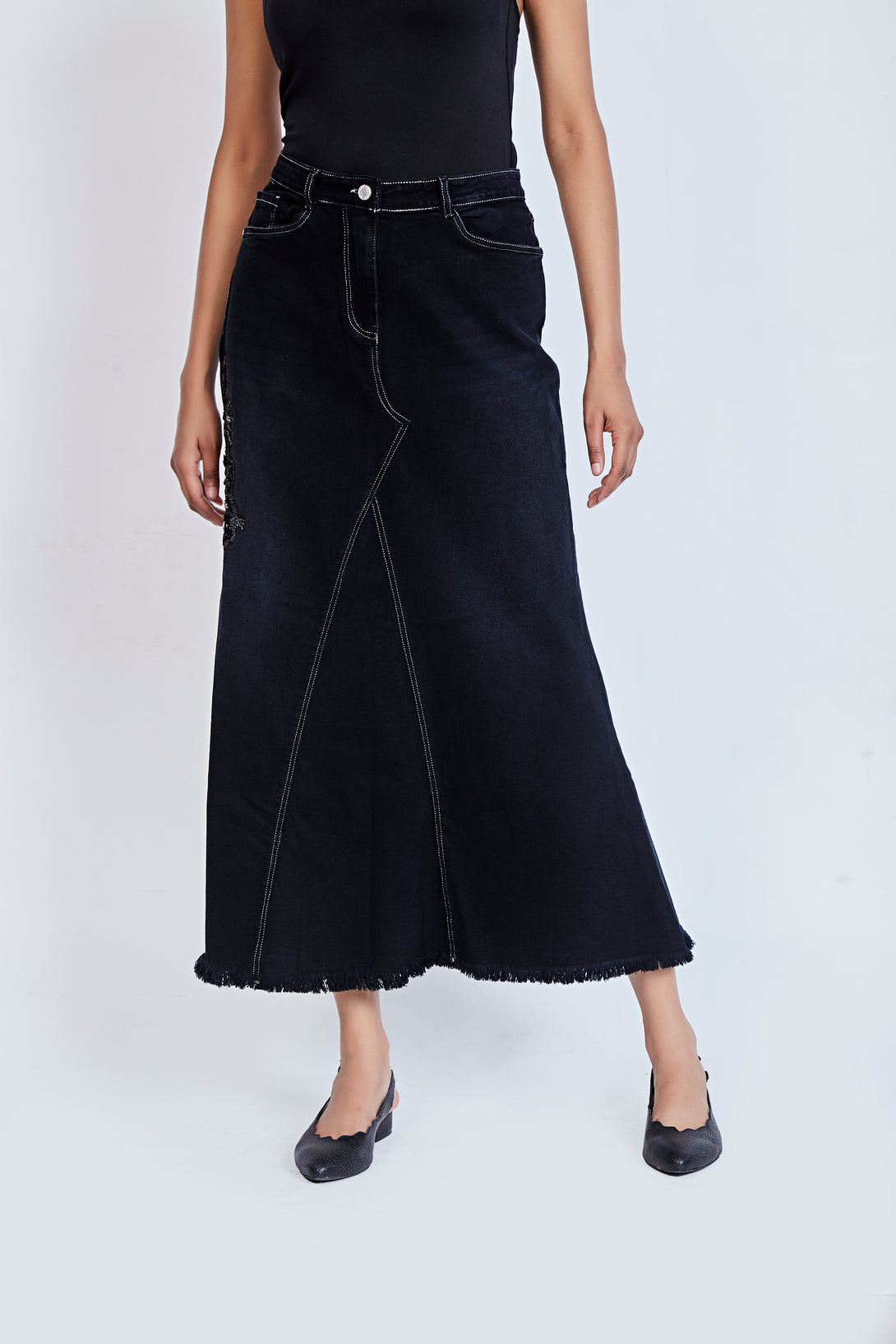 Leila Denim Skirt