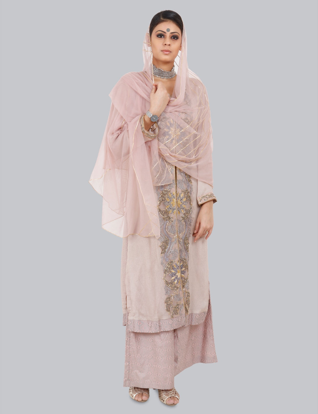 Cotton Silk 3pc Suit