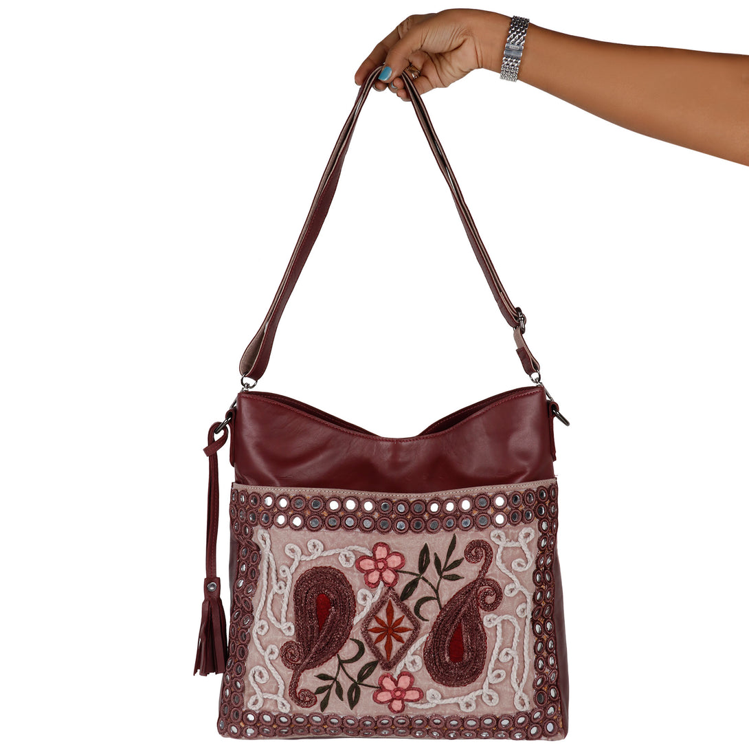 Kutch Embroidered Shoulder Bag