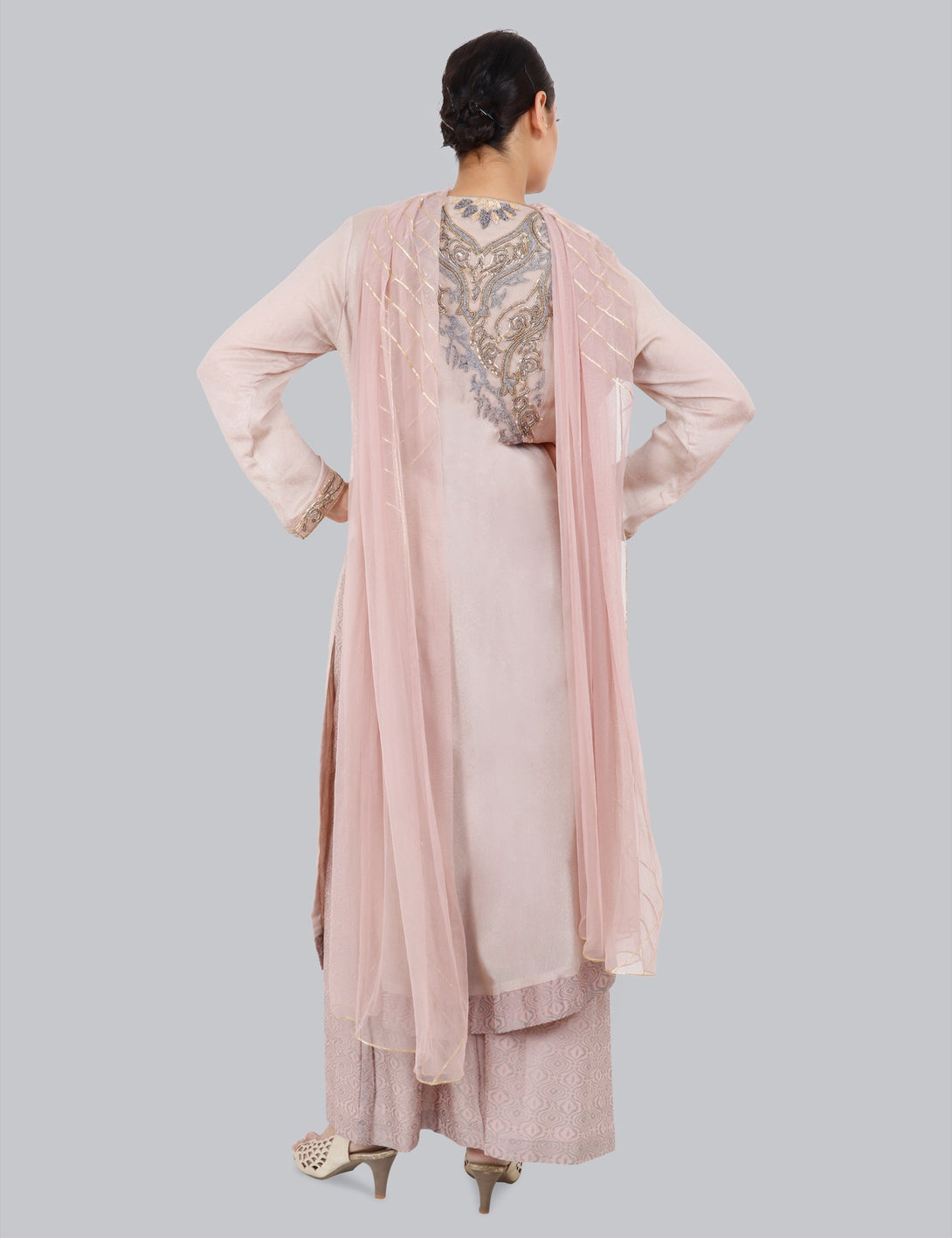 Cotton Silk 3pc Suit