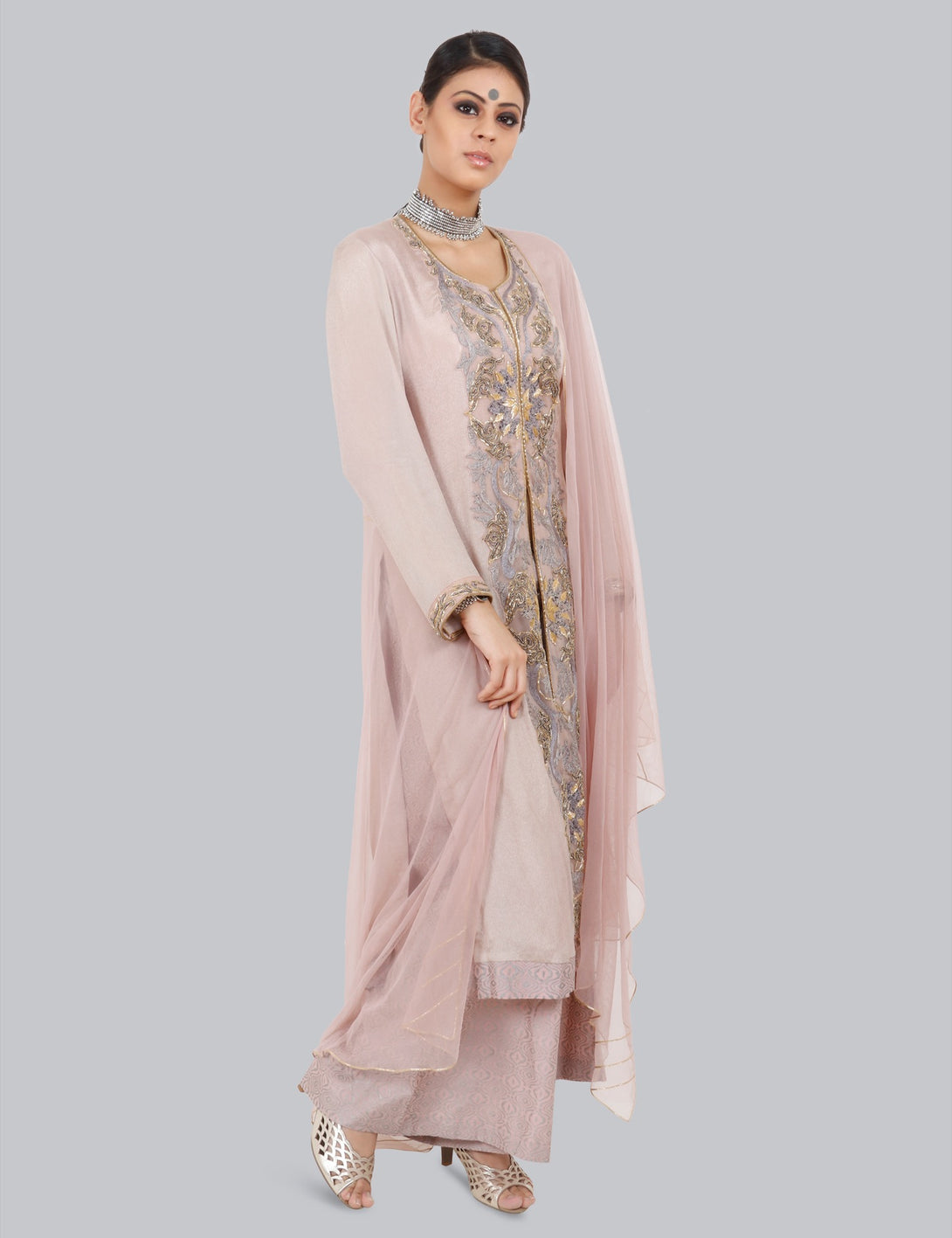 Cotton Silk 3pc Suit